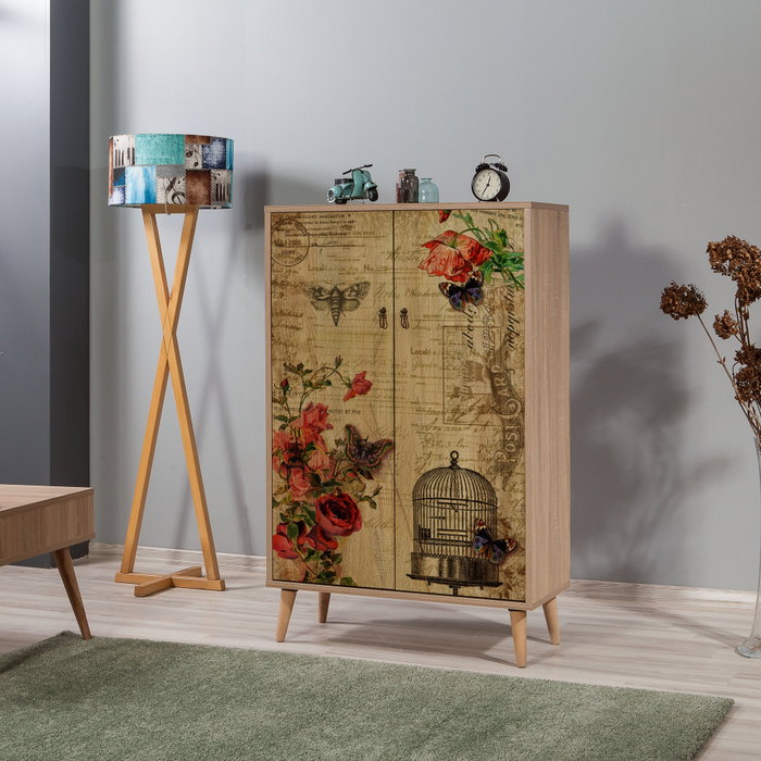 Hanah Home Multibox - 734 Armario Multiusos Roble Sonoma